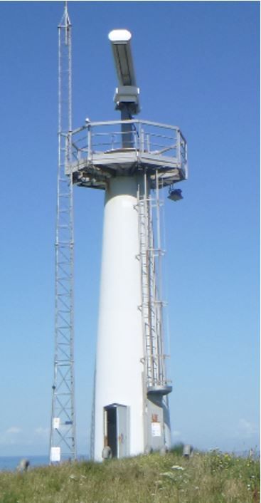 MÂT RADAR DE GRIS NEZ